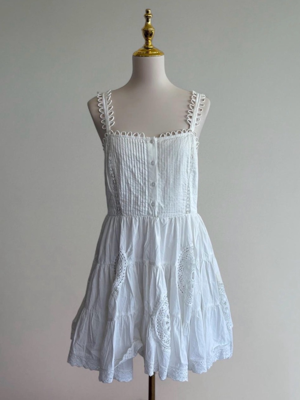 forever that girl white lace mini dress